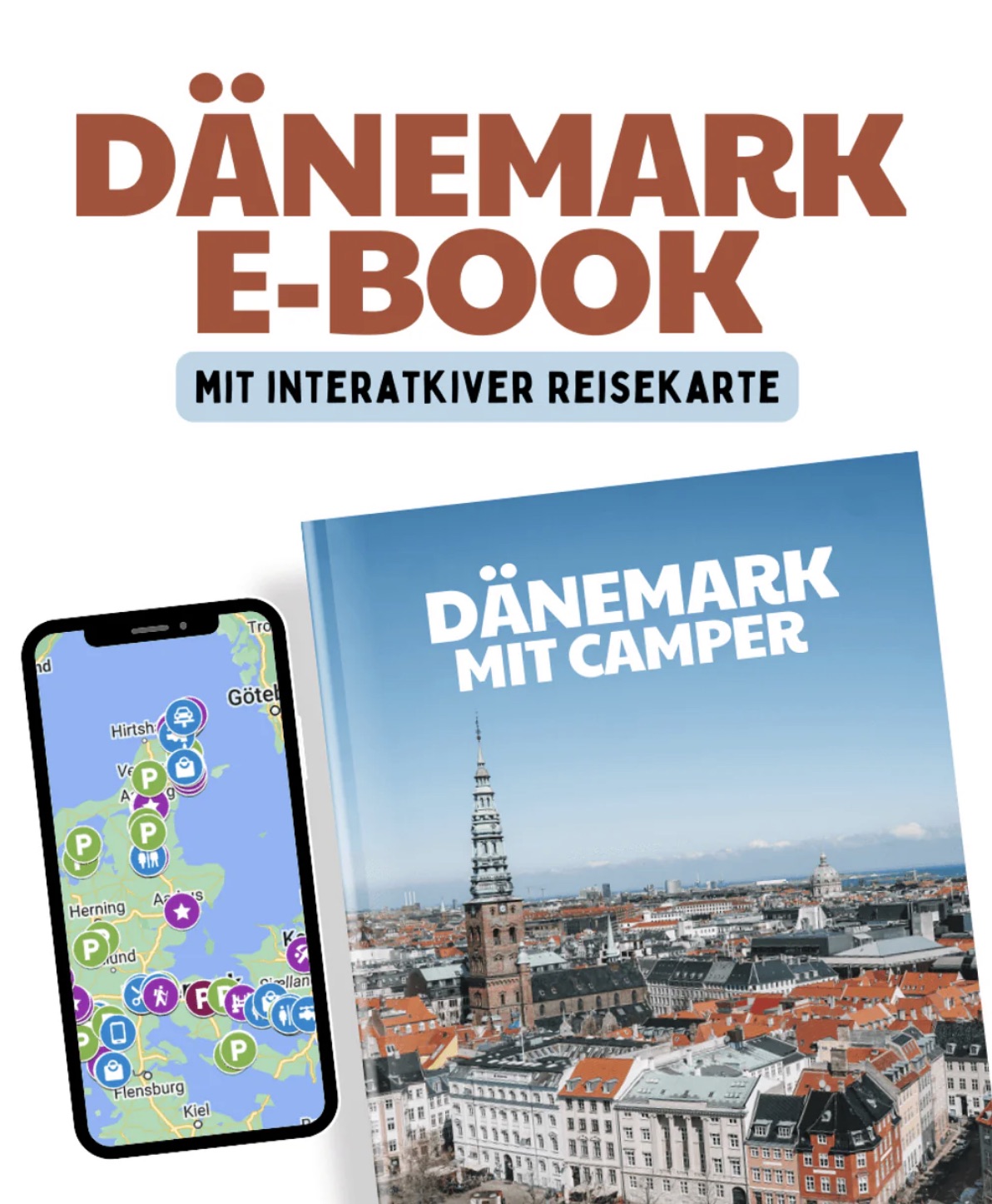 Dänemark Reiseführer mit interaktiven Reisekarten für den Wohnmobil Urlaub