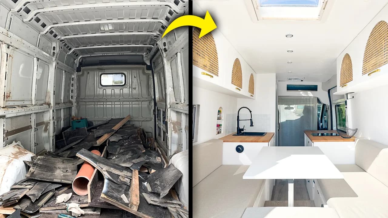 Peugeot Boxer L3H2 Camper Ausbau: Komplette Roomtour unter 10.000€