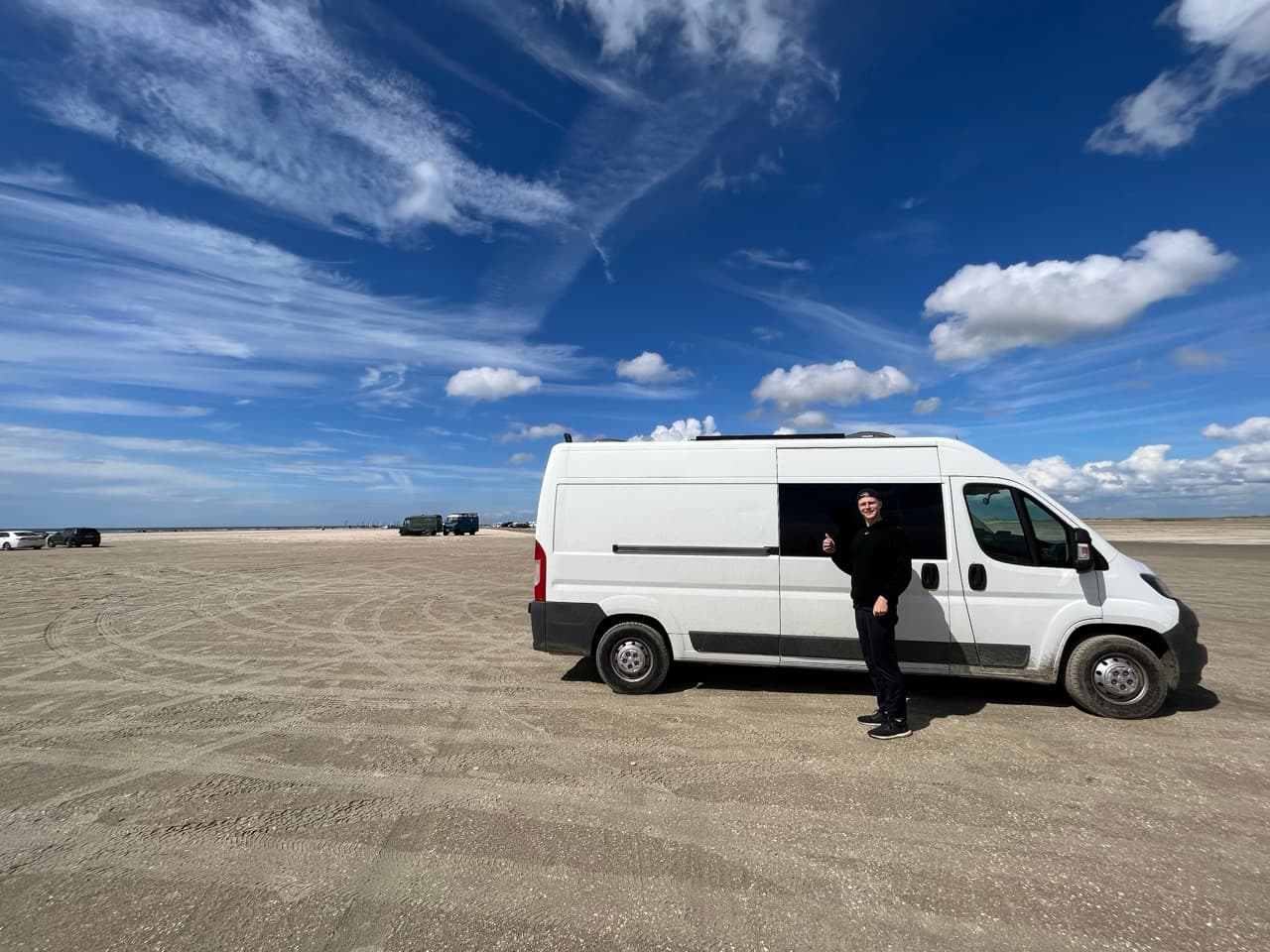 Vejers Strand mit dem Wohnmobil