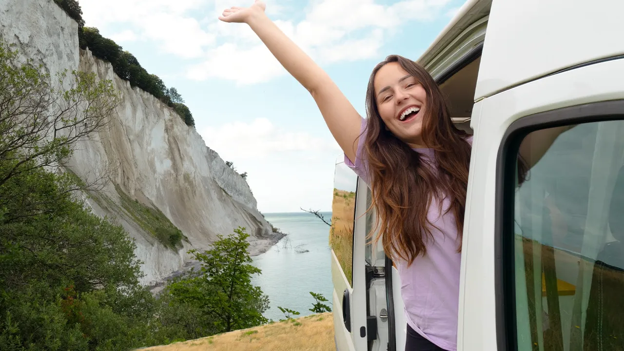 Mons Klint mit dem Wohnmobil
